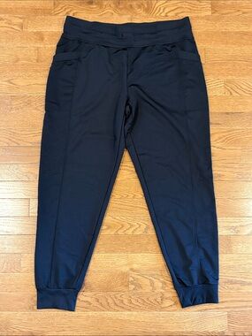 32 Degrees | Heat Basic Black Loose Pants Joggers w/ Pockets Size Large